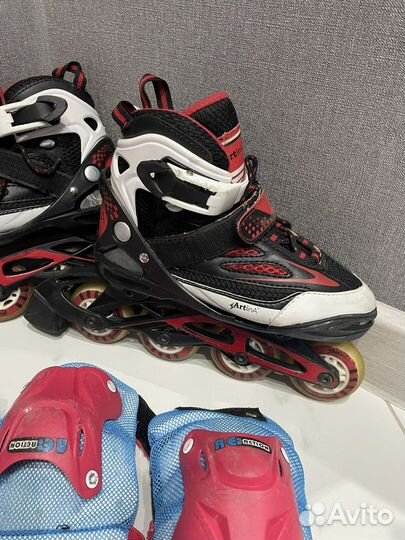 Детские ролики и защита