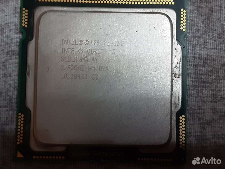Процессор Intel Core i3-530 2.93GHz