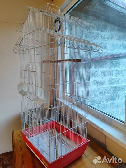 Большая клетка для птиц