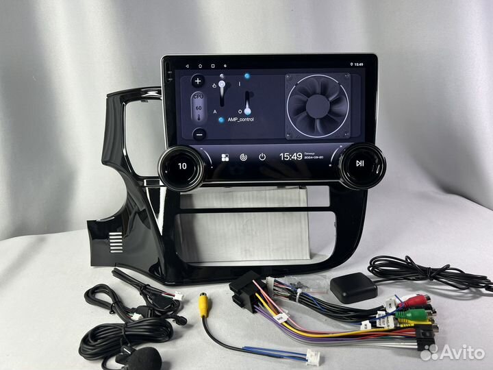 Магнитола android на mitsubishi outlander 3