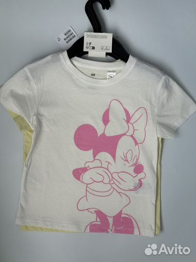 Футболки H&M новые 110 116