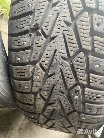 Зимняя резина 215 55 r17 бу шипованные