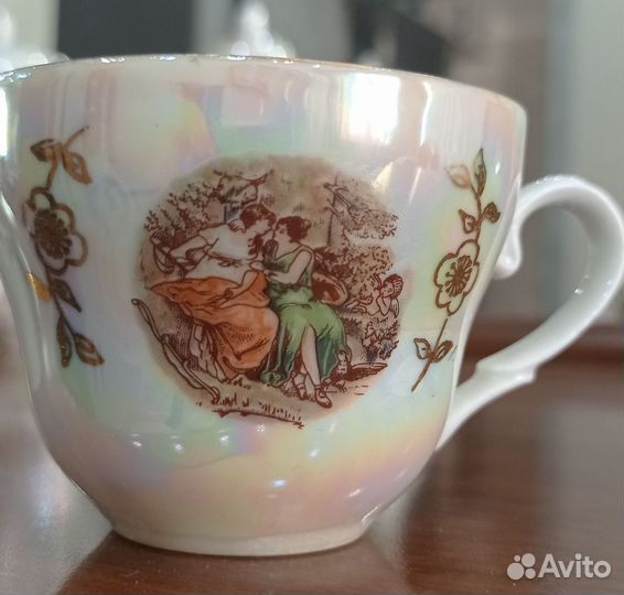 Чайный,кофейный сервиз мадонна гдр