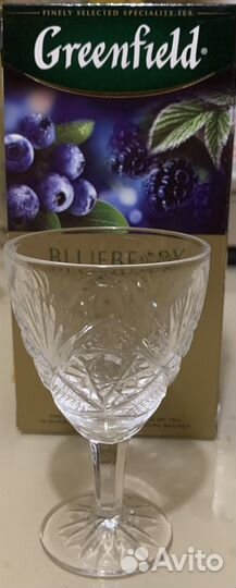 Хрустальные фужеры СССР