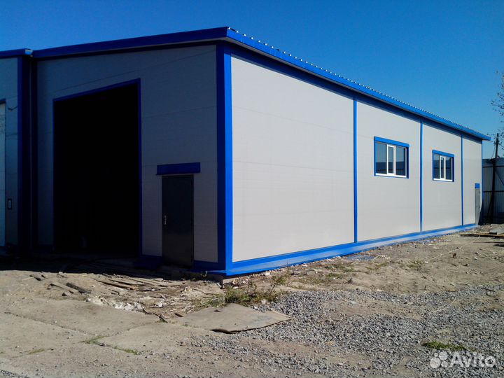 Строительство Ангаров