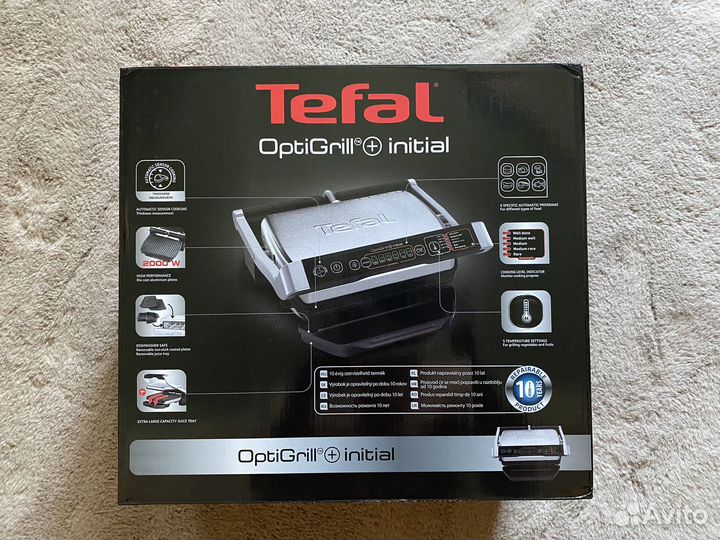 Электрогриль Tefal Optigrill+ Initial