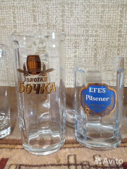 Пивные кружки и бокалы