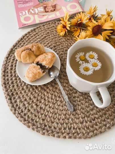 Поднос, салфетка