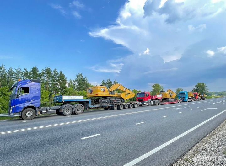 Трал перевозка негабаритных грузов