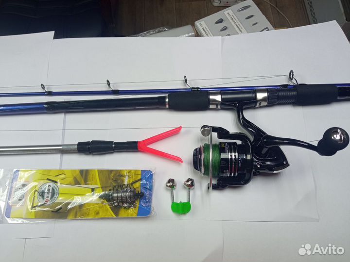 Готовый спиннинг-донка (фидер)