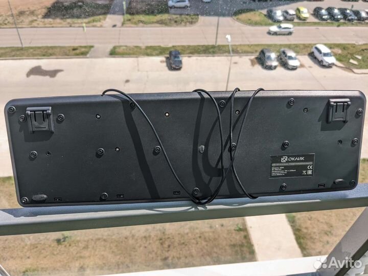 Клавиатура Оклик 90M черная