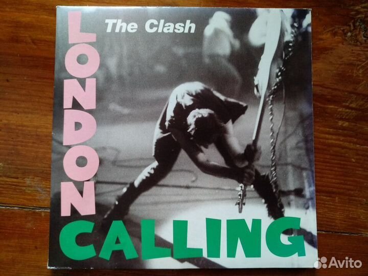 Cd диск фирменный THE clash - london calling