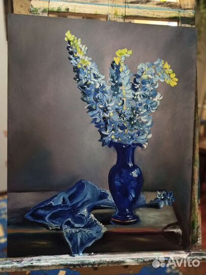 Картина маслом холст