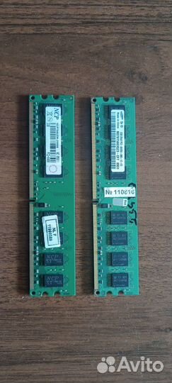 Оперативная память ddr2 4gb (комплект)