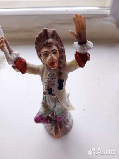 Коллекция «Обезьяний оркестр». Статуэтки. Фарфор