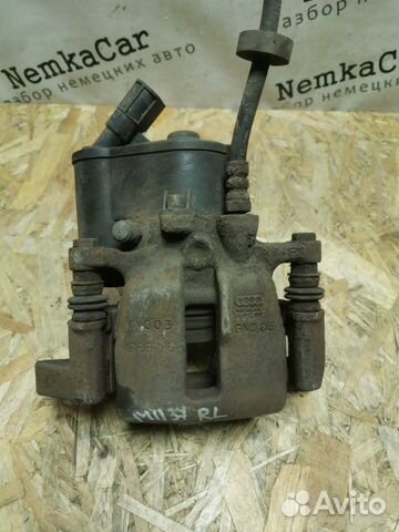 Суппорт тормозной задний левый Audi A6 C6