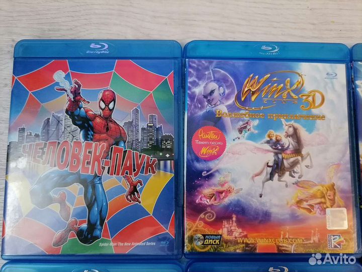 Мультфильмы Blu-ray
