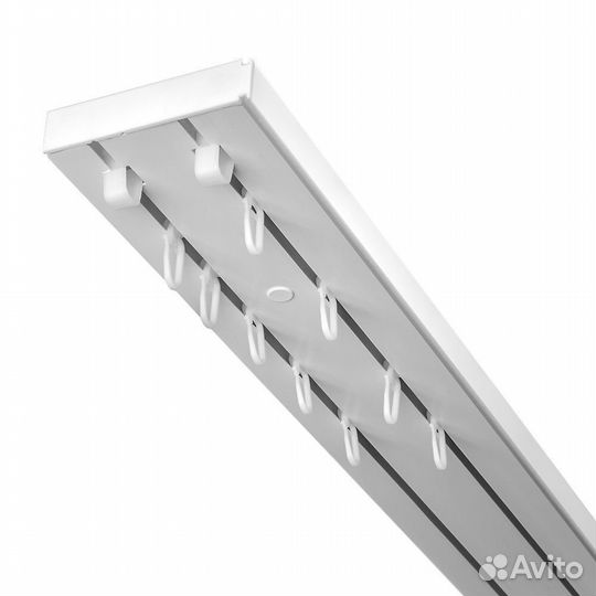 Карниз 2х рядный под бленду 1,6м