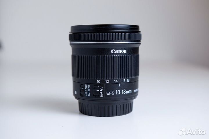 Объектив canon 10-18мм