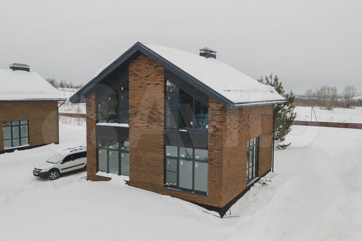 Коттедж 117,3 м² на участке 12 сот.