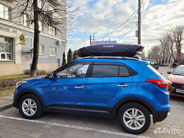 Автобокс Broomer черный мат. на Hyundai Creta