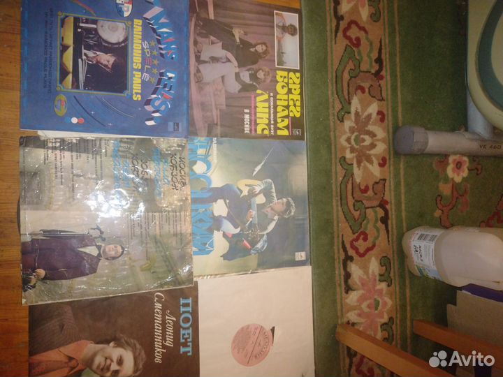 Виниловые пластинки СССР