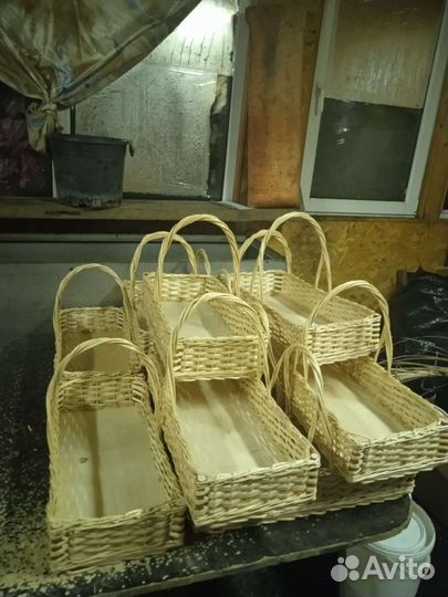 Корзины на подарок и для подарков. По эскизу и раз