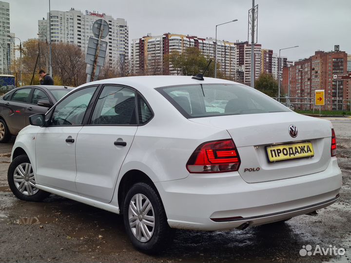 Volkswagen Polo 1.6 МТ, 2017, 71 000 км