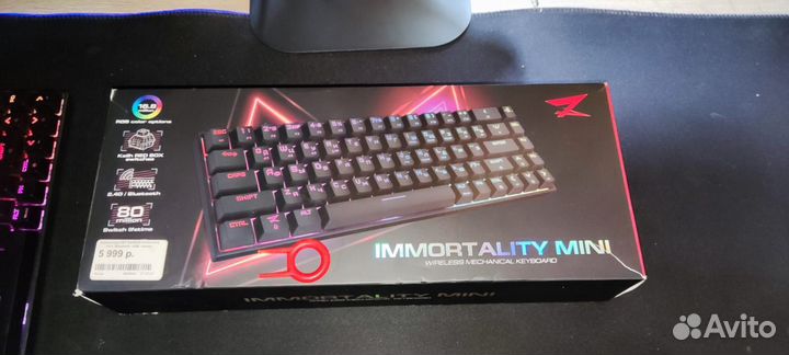 Клавиатура беспровод zet gaming immortality mini
