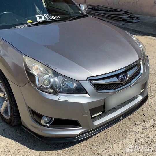 Передний сплиттер, губа Subaru Legacy BM/BR 09-13