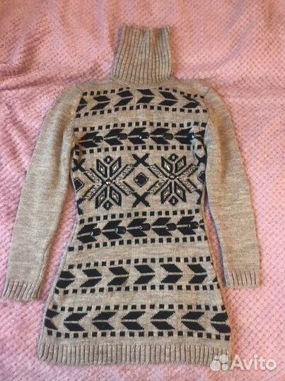 Свитер удлининный