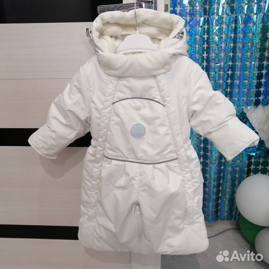 Зимний комбинезон для девочки 80-86