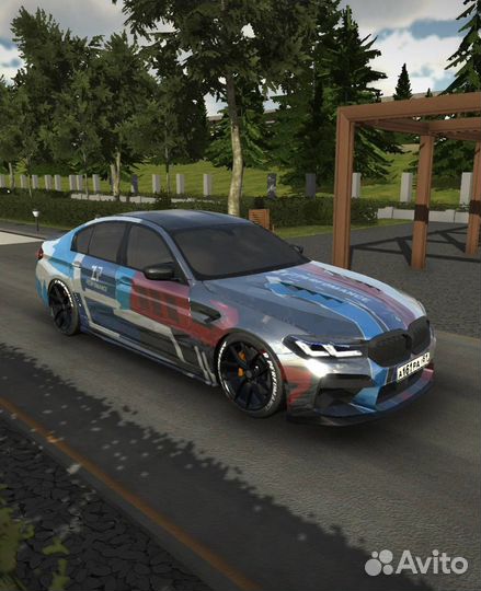 Car Parking BMW M5 F90 ZR Perfomance