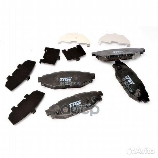 Колодки тормозные subaru legacy 03/outback 03