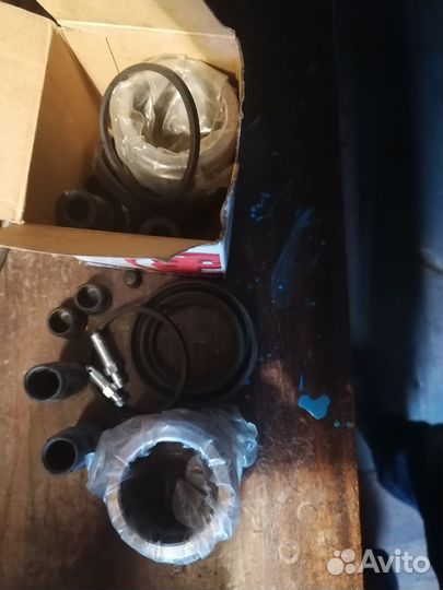 Ремкомплект переднего суппорта ауди с поршнем