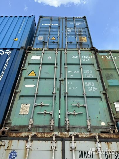 Аренда контейнеров 20 и 40 фут, рефконтейнера