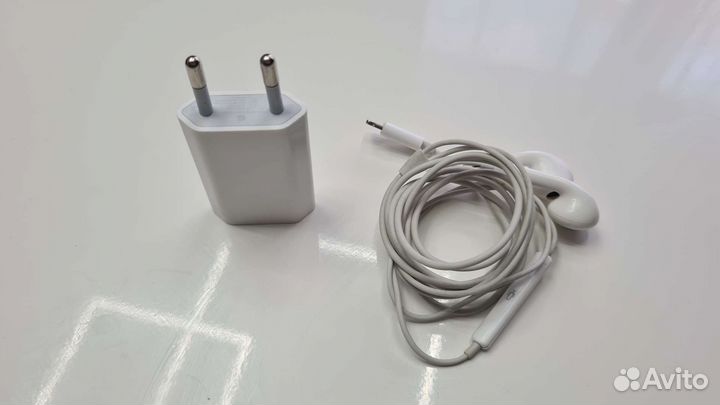 Блок питания А1400, наушники проводные Apple