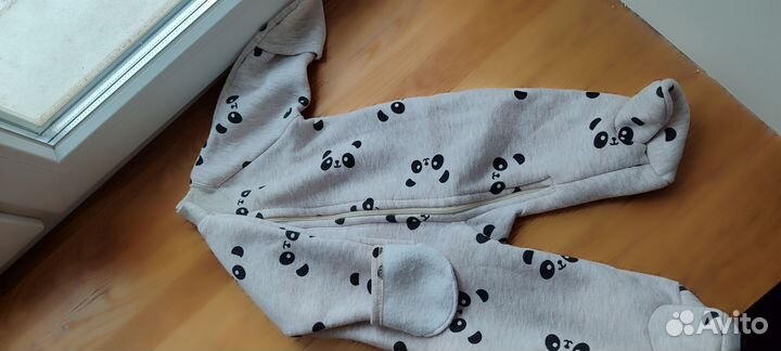 Комбинезон на флисе 74 80