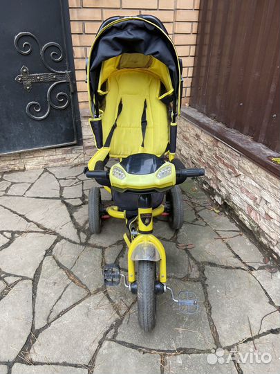 Детский трехколесный велосипед lamborghini