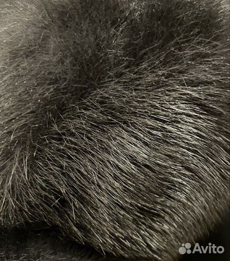 Женская зимняя норковая шапка