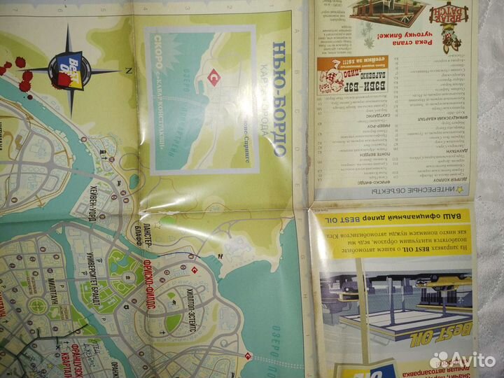 Карта Мафия 3 нью бордо