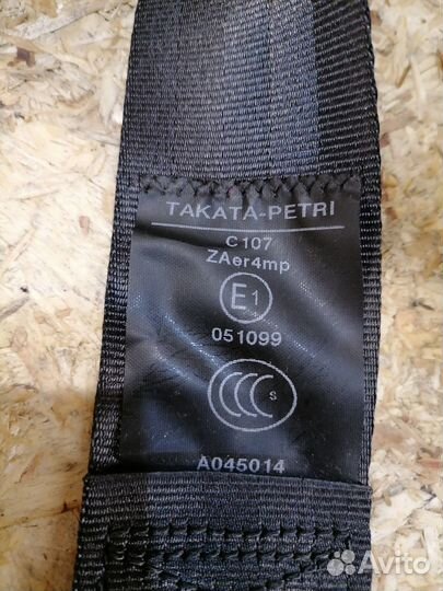 Ремень безопасности левый Citroen C4 B7