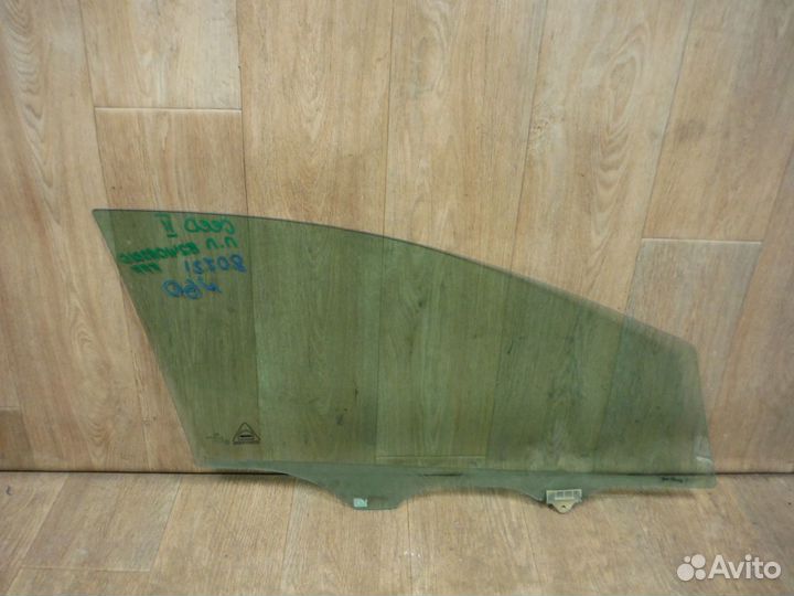 Стекло двери передней левой №60 Kia Ceed 2 2015