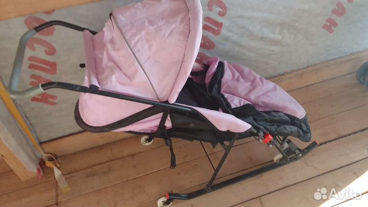 Коляска санки