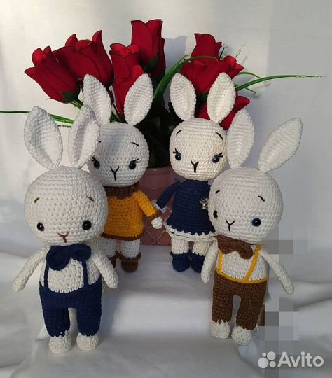 Игрушки вязанные (ручная работа)