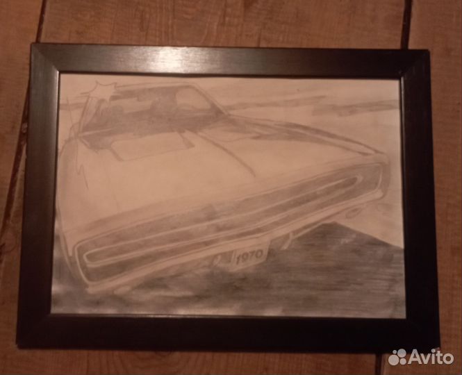 Картина карандашом