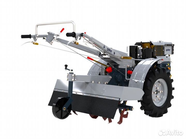 Мотоблок скаут 81 D + почвофреза