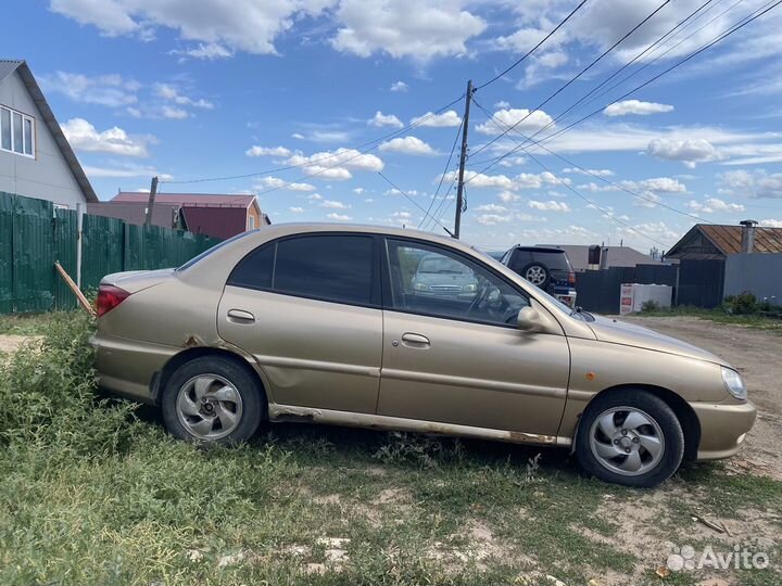 Kia Rio 1.5 МТ, 2002, 150 000 км