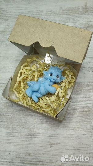 Мыло ручной работы дракончик