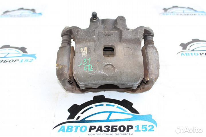 Суппорт тормозной передний правый Nissan Teana J31